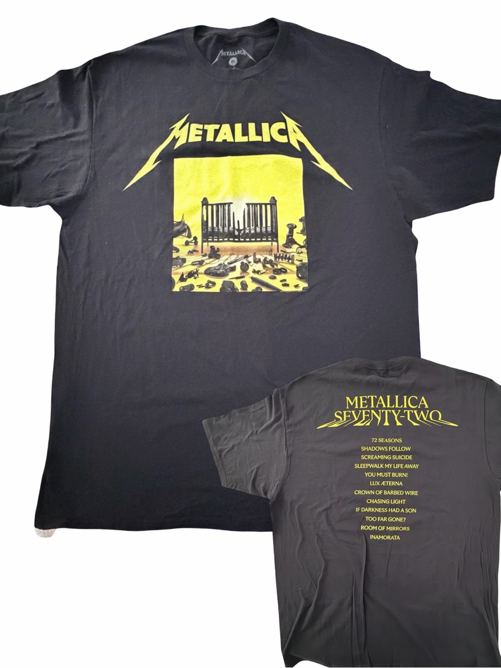 NWOT Metallica 72 Seasons Album Cover Tee XL